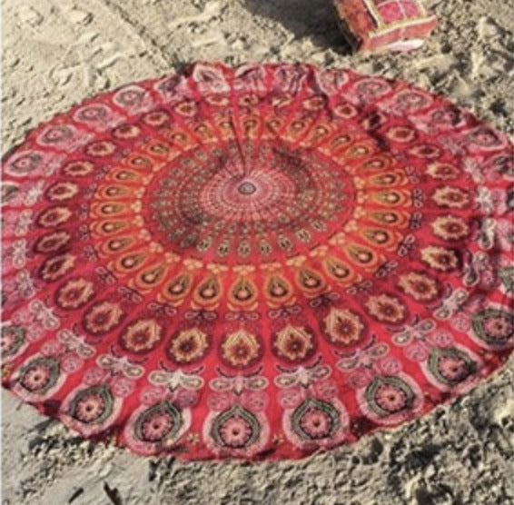 Canga de Praia Mandala Indiana - Mystical Indian