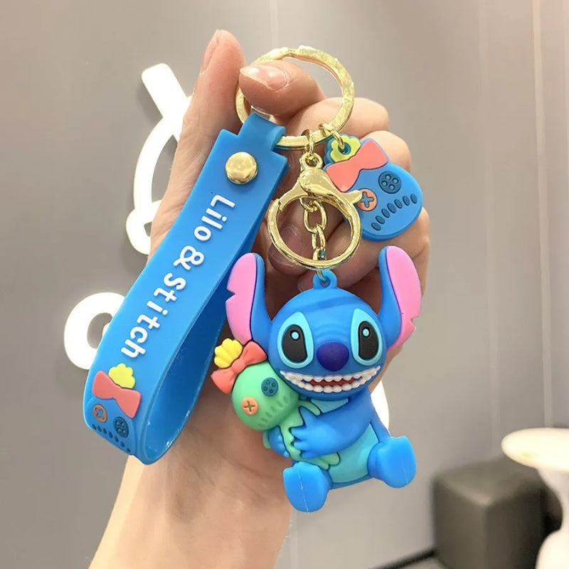 Chaveiro Encantador em Silicone Personagens Disney
