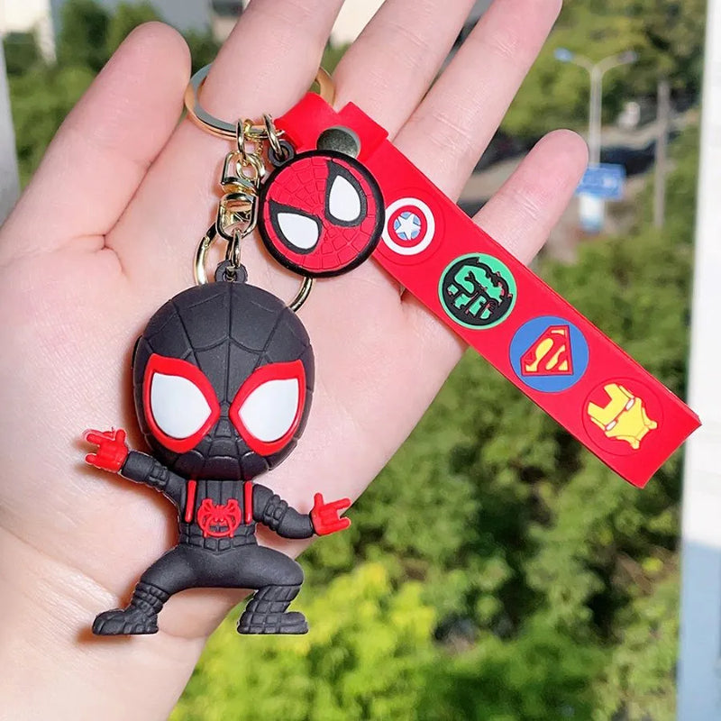 Chaveiro Super Heroes em Silicone Marvel DC Quality