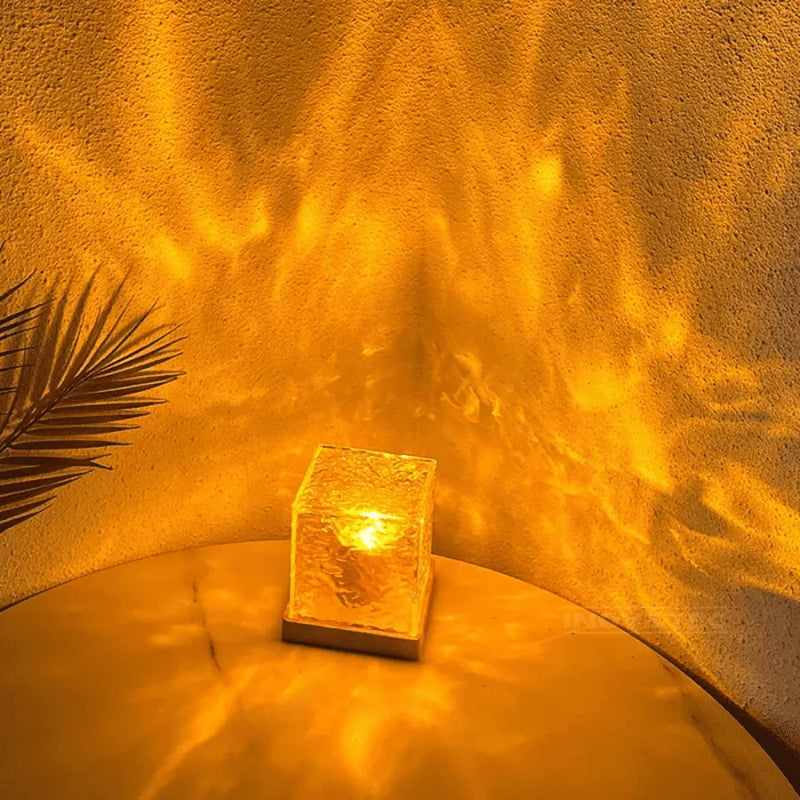 Luminária Cristal LED Magic Water - Efeito de Piscina e Aurora Boreal Para Decorar e Transformar o Ambiente [ÚLTIMAS 20 PEÇAS DISPONÍVEIS EM PROMOÇÃO]