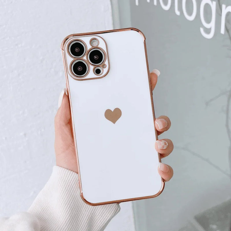 Capinha Iphone Love Heart - Case de Alta Proteção e Resistência