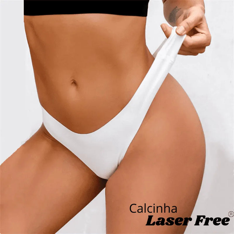 Calcinha Premium sem Costura a Laser e Confortável Laser Free [PAGUE 4 e LEVE 7]