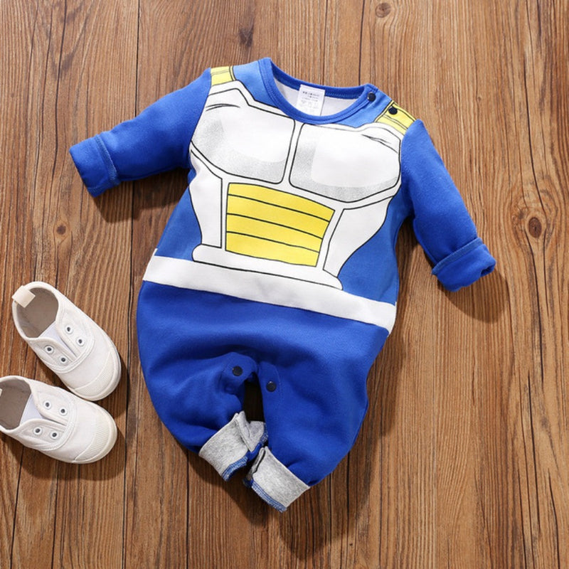 Macacão de Bebê Cosplay Dragon Ball Z