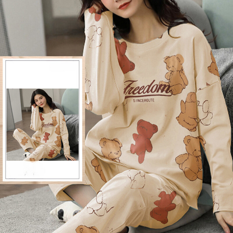 Pijama Feminino GentleTouch - Conjunto Com Calça e Camisa Longa em Tecido Lightness | Macio, Confortável e Quentinho
