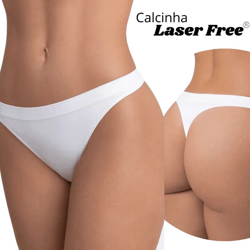 Calcinha Premium sem Costura a Laser e Confortável Laser Free [PAGUE 4 e LEVE 7]