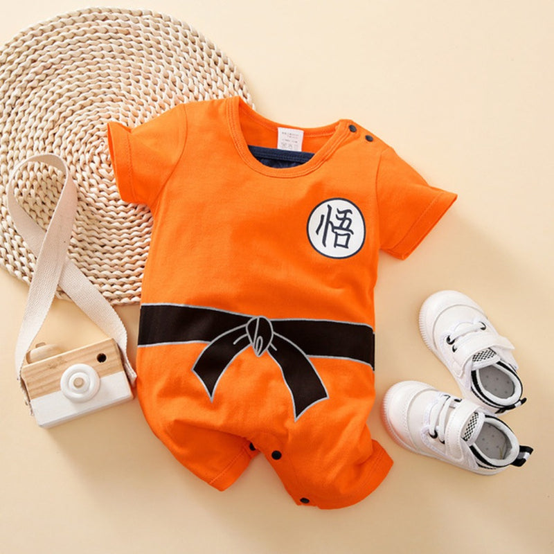 Macacão de Bebê Cosplay Dragon Ball Z