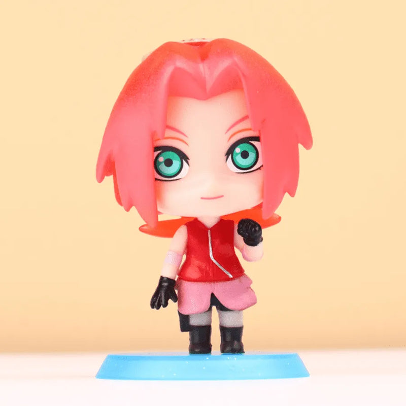 Miniaturas Naruto Cartoon Style - Decoração Geek e Gamer, Personalize Seu Setup Com Essas Incríveis Peças !