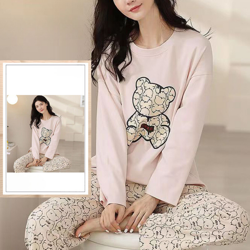Pijama Feminino GentleTouch - Conjunto Com Calça e Camisa Longa em Tecido Lightness | Macio, Confortável e Quentinho