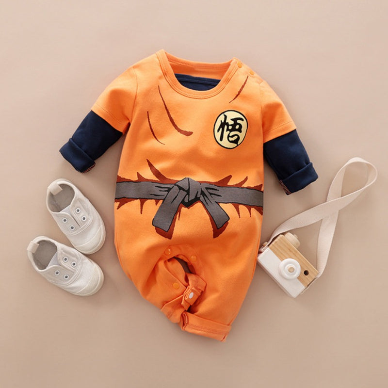 Macacão de Bebê Cosplay Dragon Ball Z