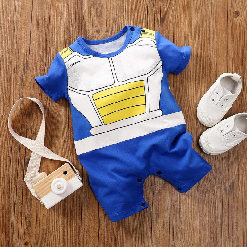 Macacão de Bebê Cosplay Dragon Ball Z