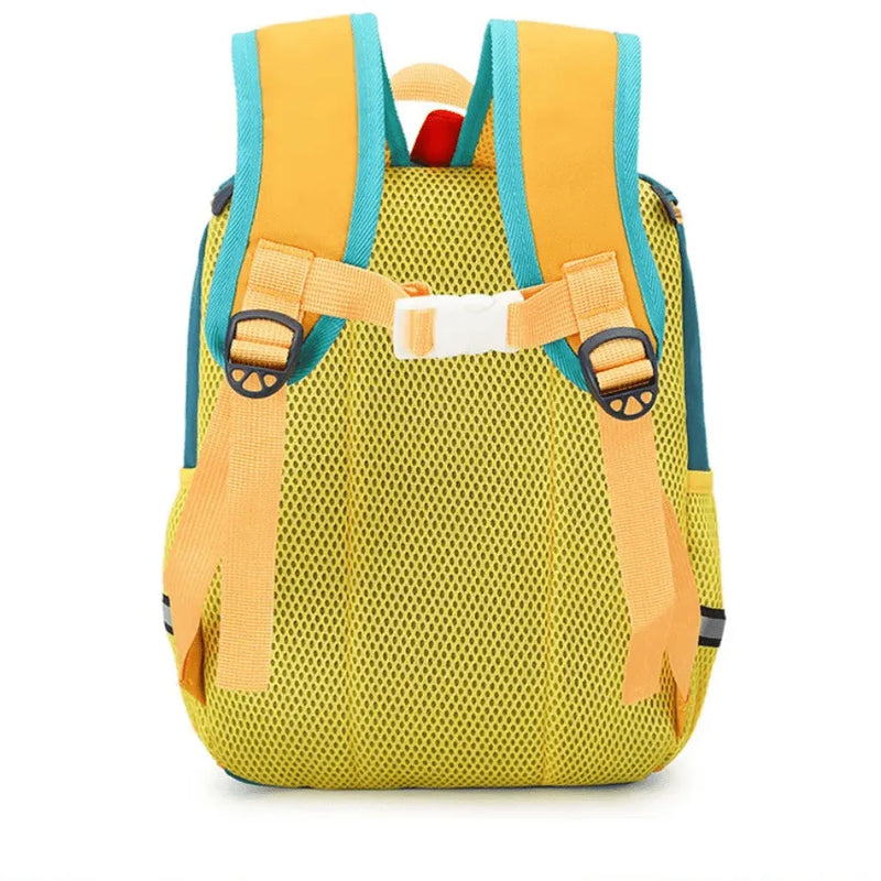 Mochila Infantil Temática Mundo dos Dinossauros - Conforto Que Parece Ser de Outro Mundo