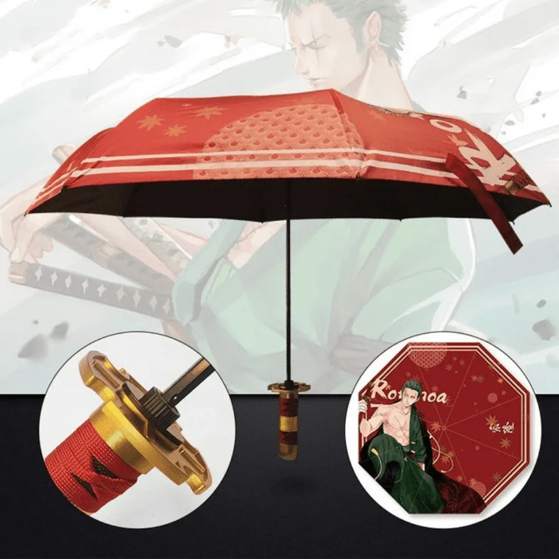 Guarda Chuva Katana Demon Slayer e One Piece - Proteja-se Da Chuva Como Um Verdadeiro Guerreiro