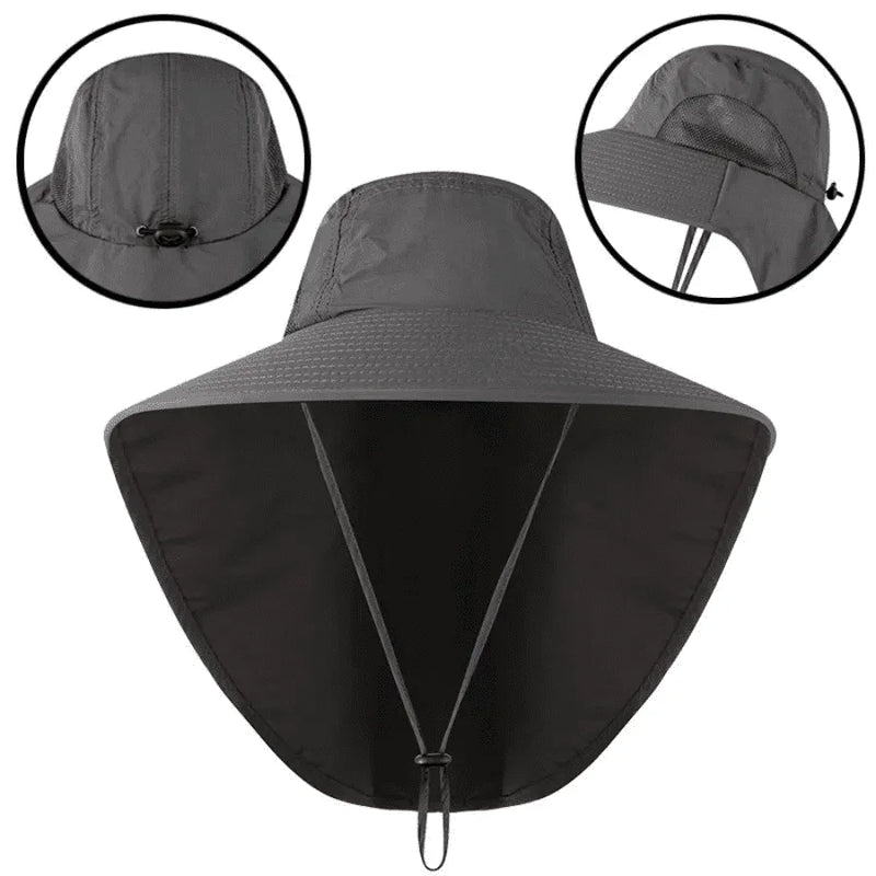 Chapéu Com Proteção Solar UVA/UVB