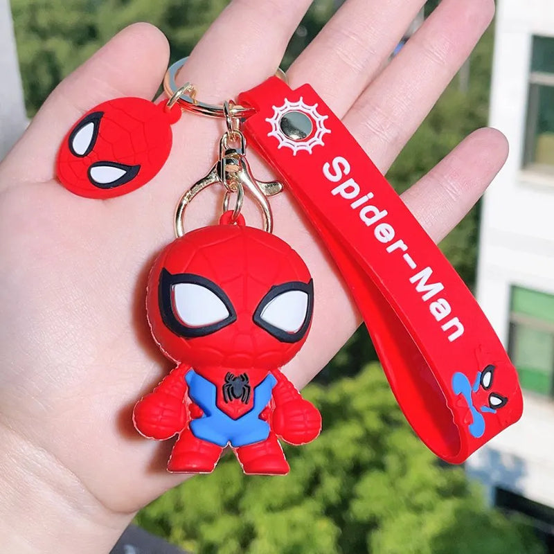 Chaveiro Super Heroes em Silicone Marvel DC Quality