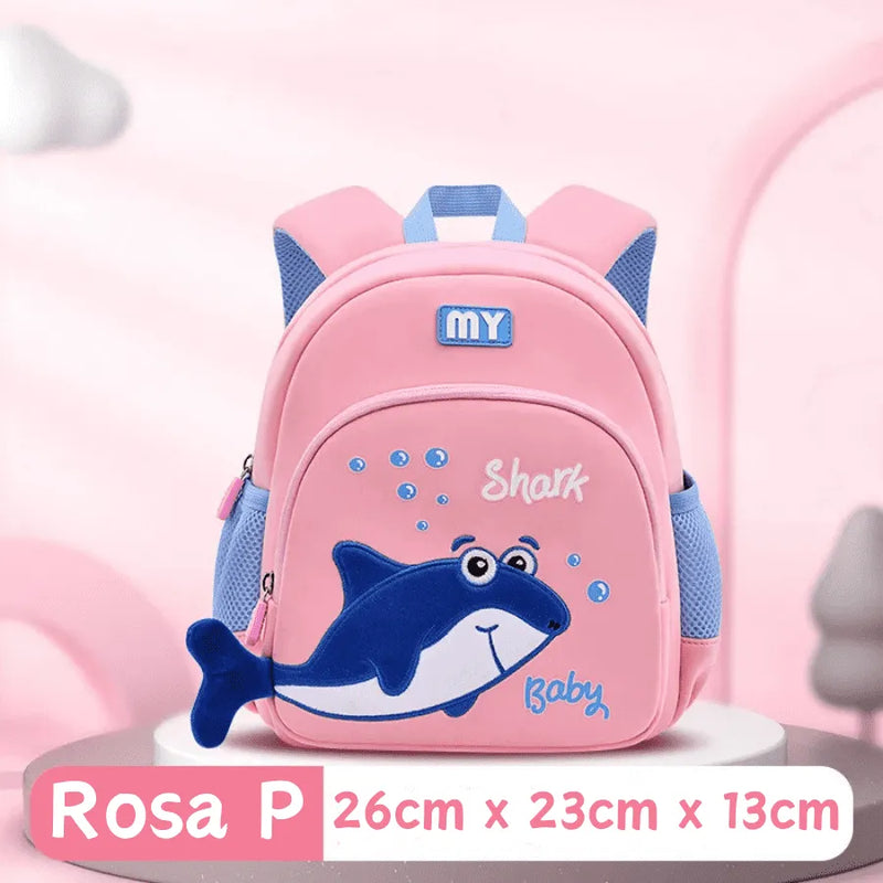 Mochila Infantil Bebê Tubarão - Mergulhe Nos Estudos