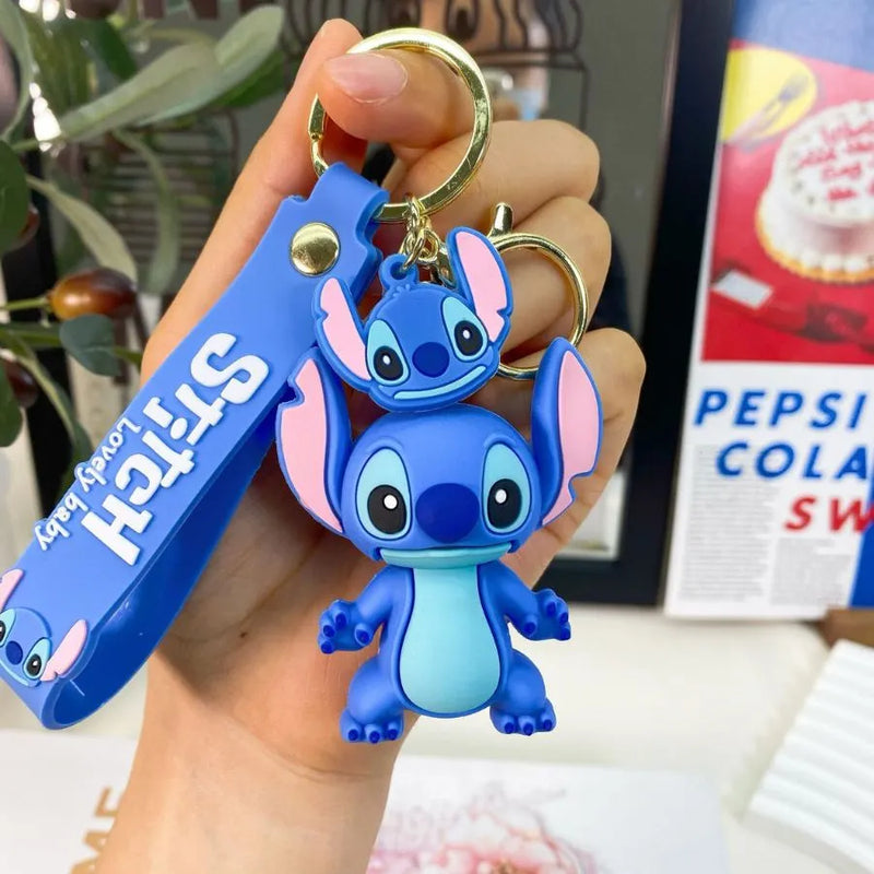 Chaveiro Encantador em Silicone Personagens Disney