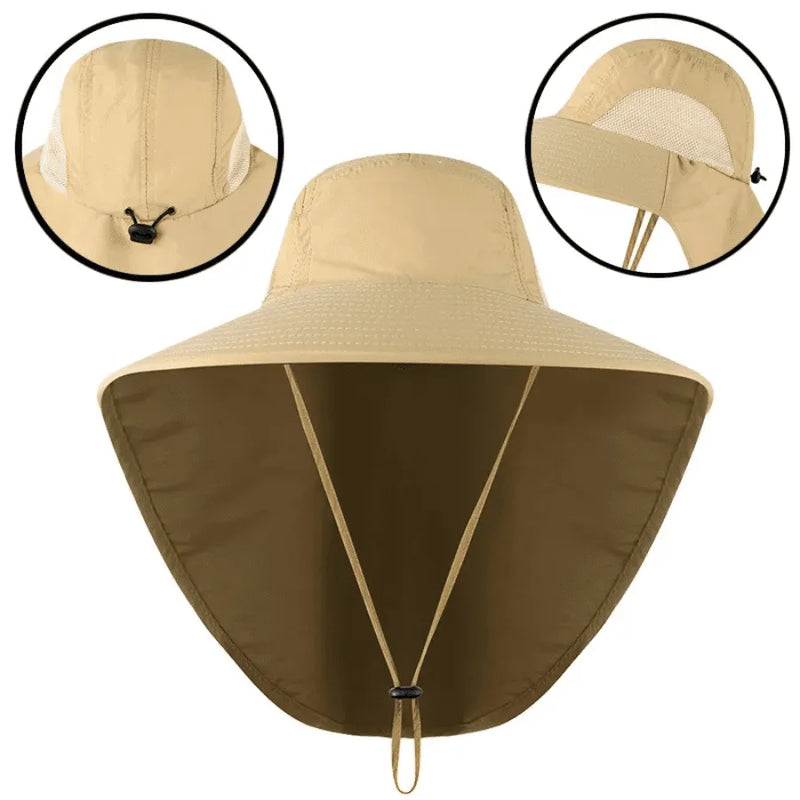 Chapéu Com Proteção Solar UVA/UVB