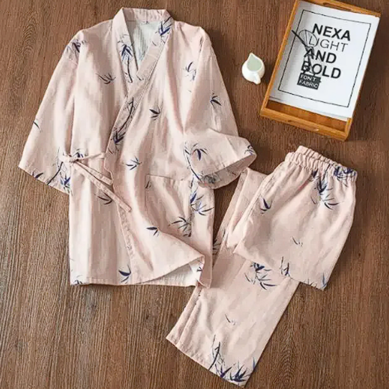 Pijama Feminino Cotton Blossom - Conjunto Calça e Camisa Curta em 100% Algodão | Macio, Leve e Super Confortável