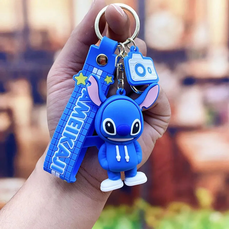 Chaveiro Encantador em Silicone Personagens Disney