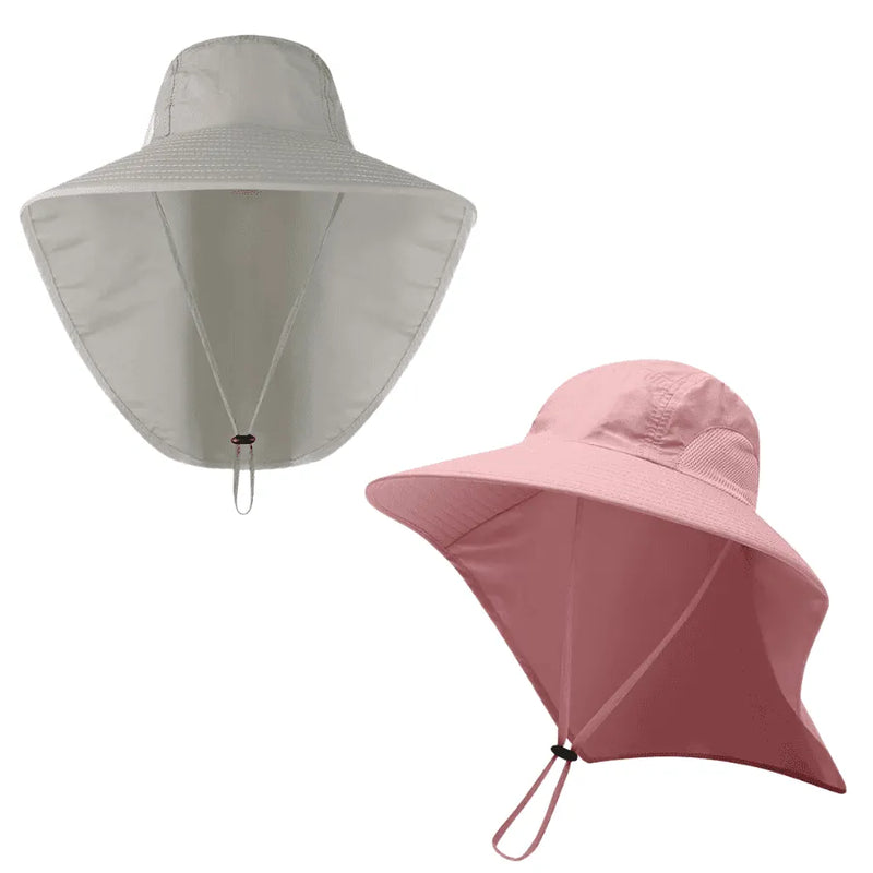Chapéu Com Proteção Solar UVA/UVB [Pague 1 Leve 2]