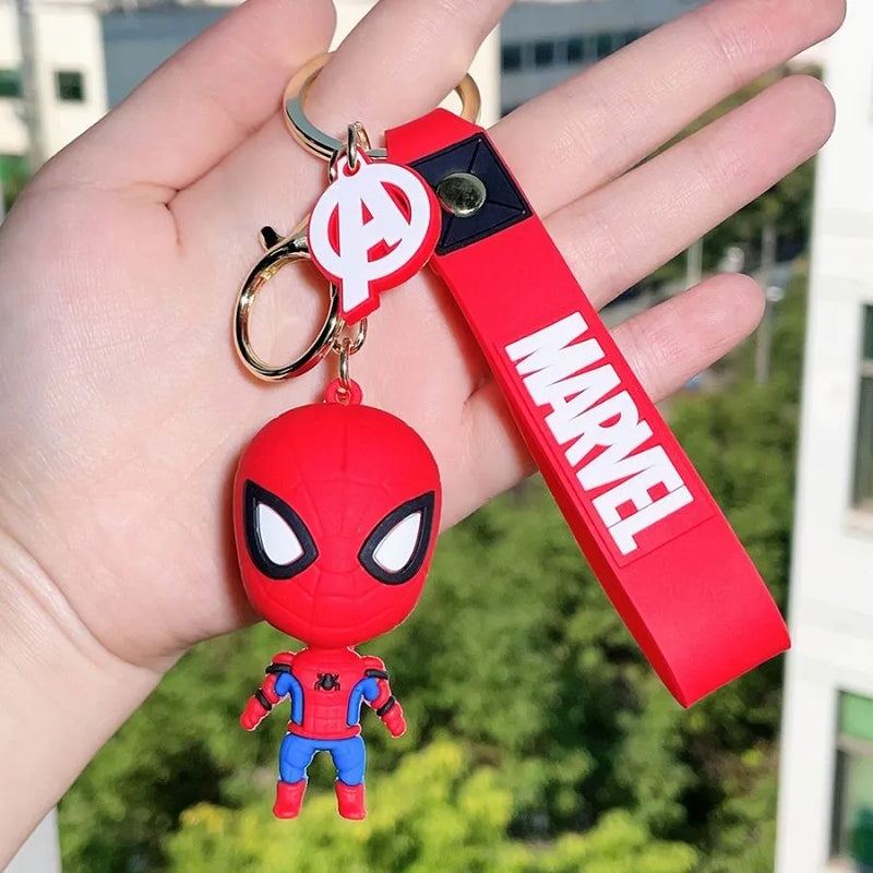 Chaveiro Super Heroes em Silicone Marvel DC Quality