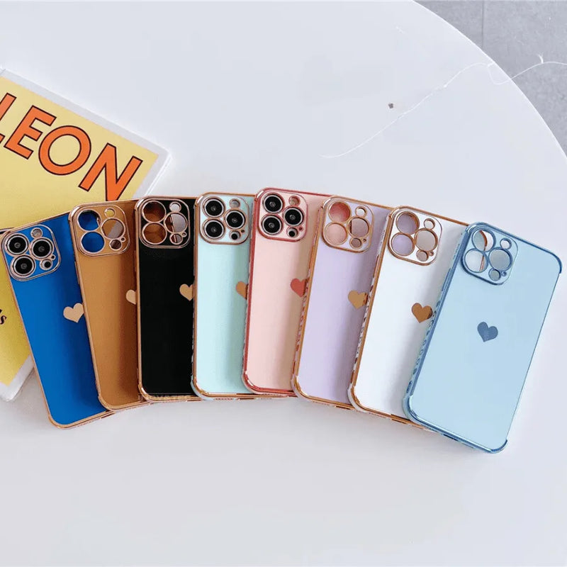 Capinha Iphone Love Heart - Case de Alta Proteção e Resistência