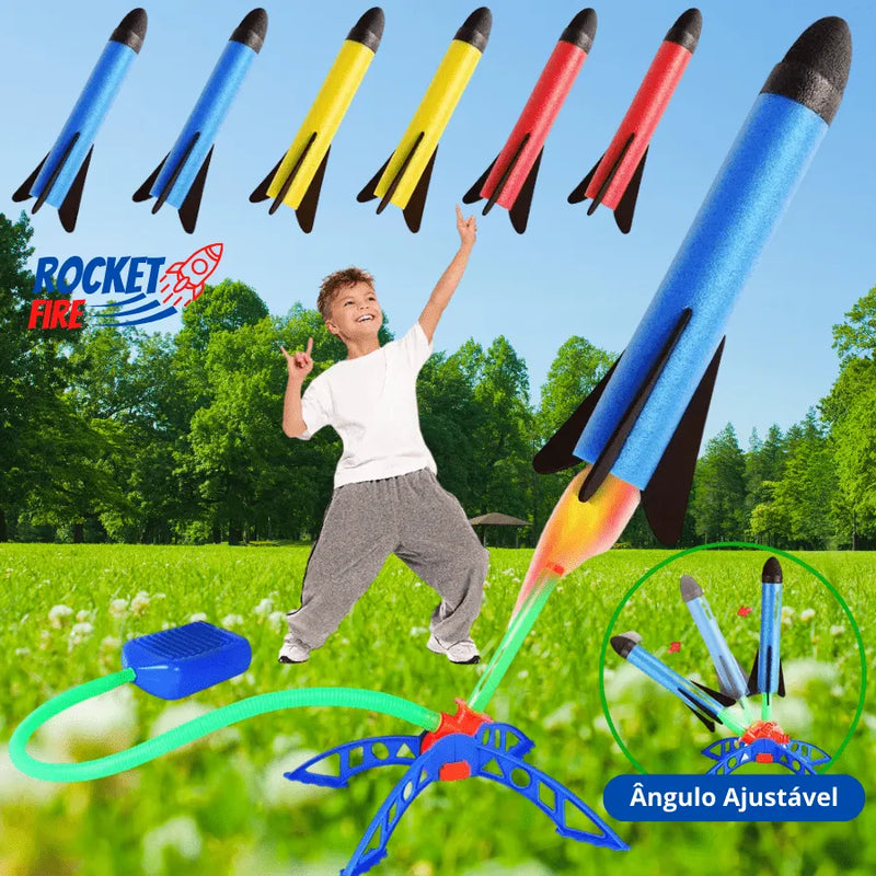 Brinquedo Lançador de Foguete Rocket Fire