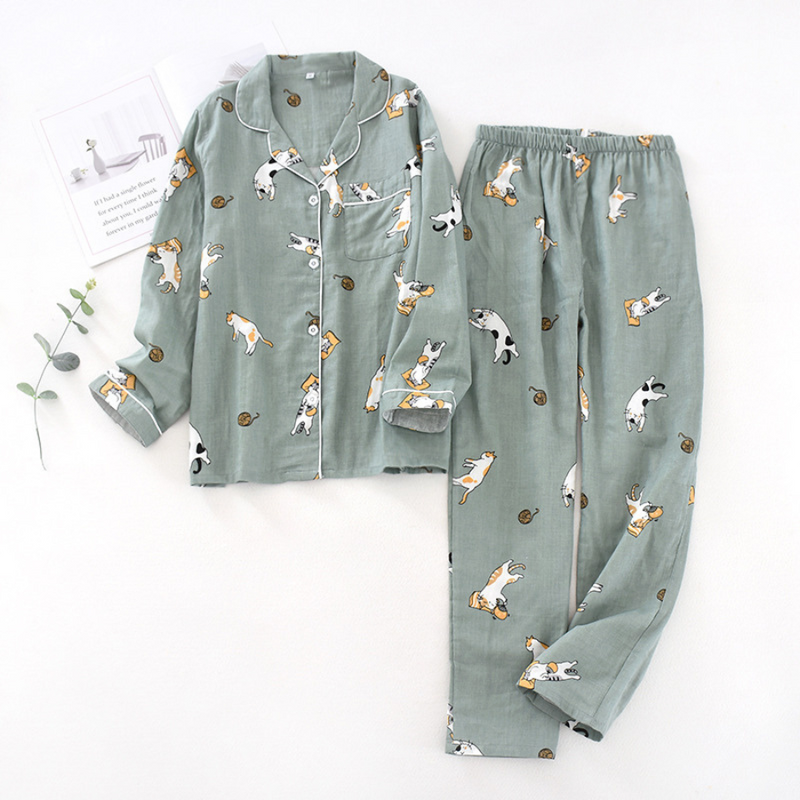 Pijama Feminino Cotton Blossom - Conjunto Calça e Camisa Curta em 100% Algodão | Macio, Leve e Super Confortável