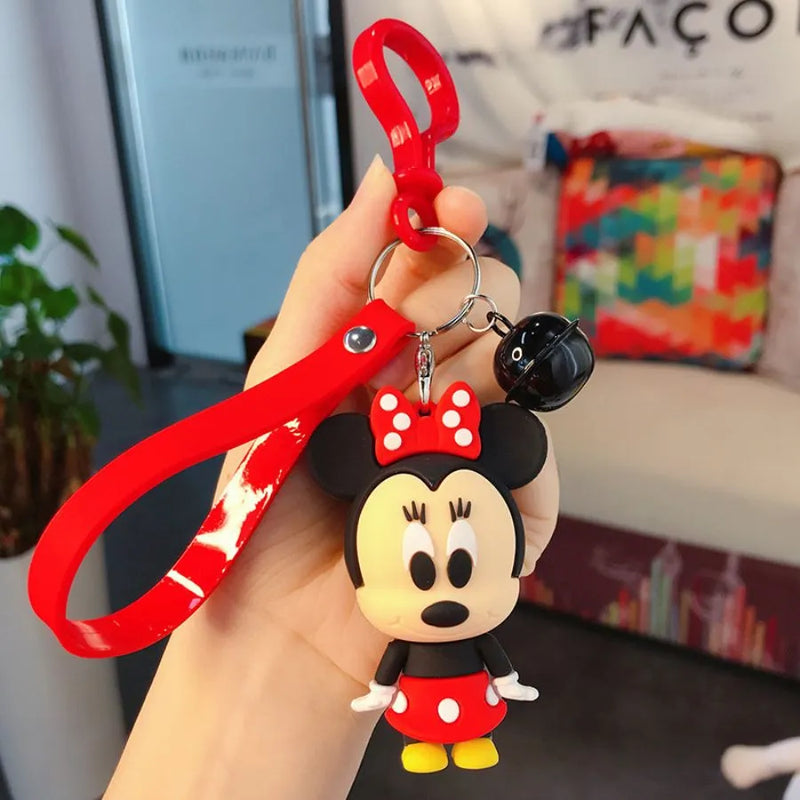 Chaveiro Encantador em Silicone Personagens Disney