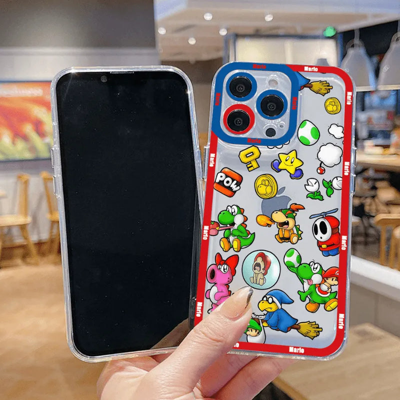 Capinha IPhone Mario Nintendo - Case De Alta Proteção e Resistência Para um Fã de Video Games