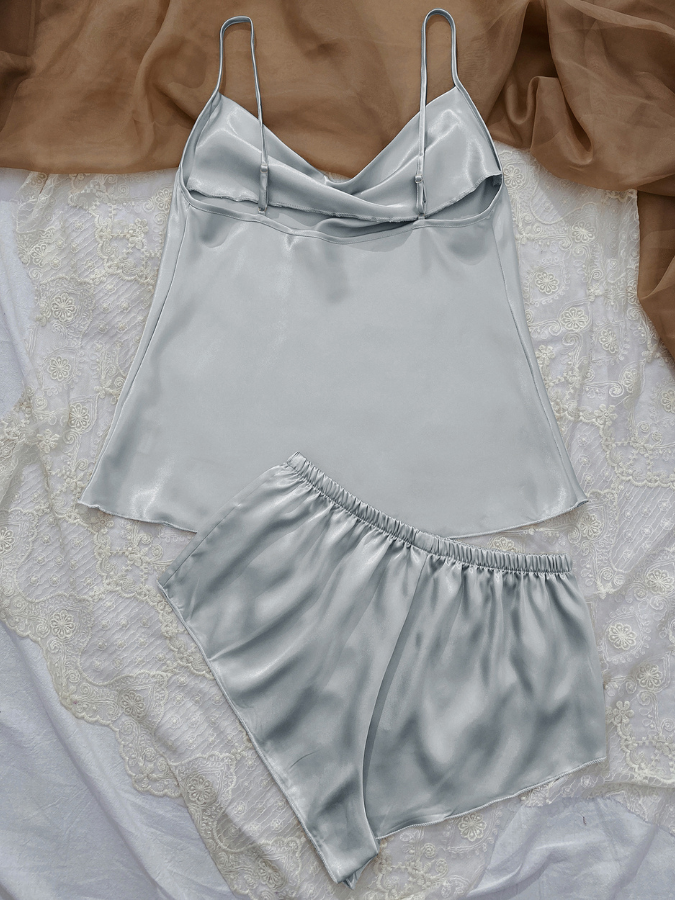Pijama Feminino Sweet Comfort - Conjunto BabyDoll e Shorts Fresquinho LooseFit | Tecido Super Macio e Confortável