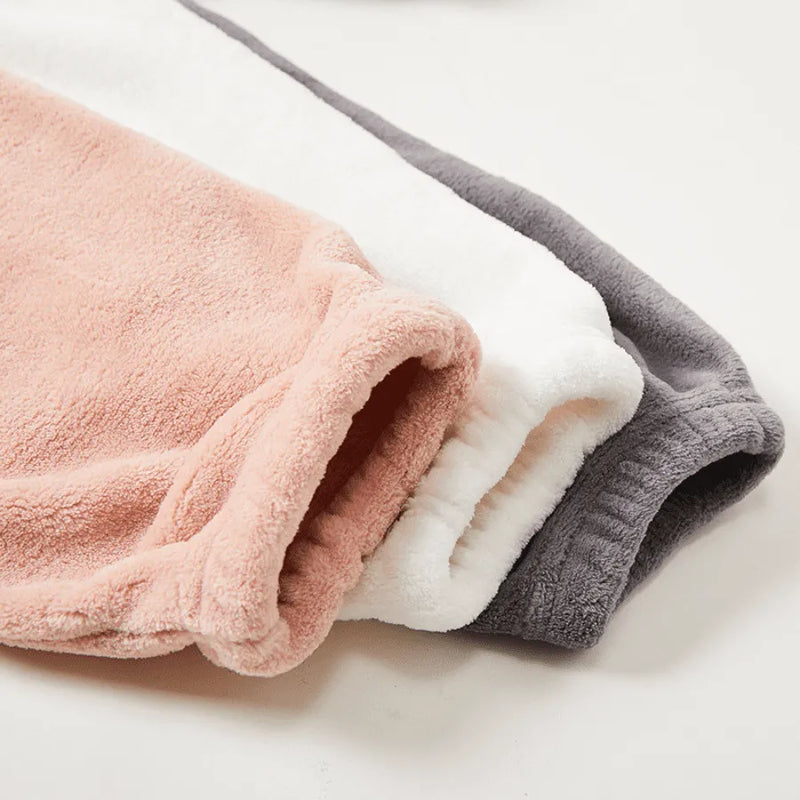Calça De Pijama Feminina Peluciada Fleece Comfort | Quentinha, Macia e Super Confortável