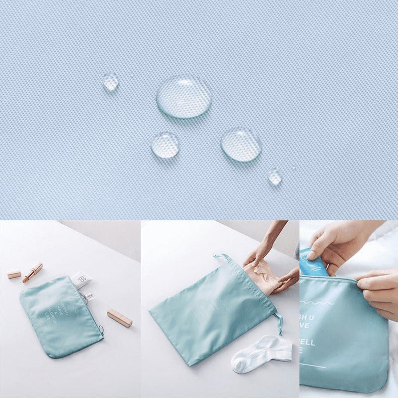 Kit 7 Bolsas Organizadoras Para Mala de Viagem STORAGE BAG - [PAGUE 4 LEVE 7 - SUPER PROMOÇÃO Por Tempo LIMITADO]