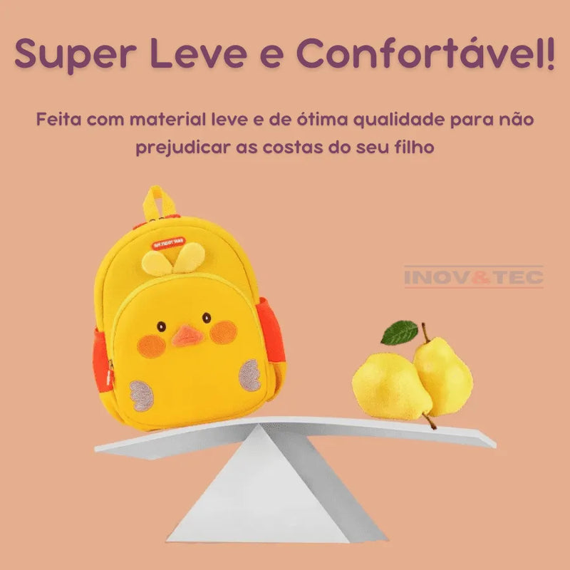 Mochila Infantil Super Amigos - Estude de Maneira Divertida