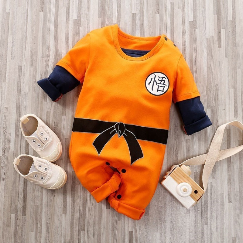 Macacão de Bebê Cosplay Dragon Ball Z