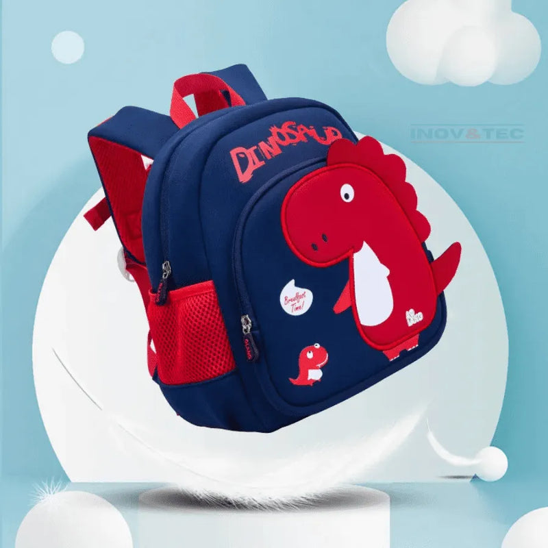 Mochila Infantil Papai Dino - Leveza e Criatividade Para Seu Filho