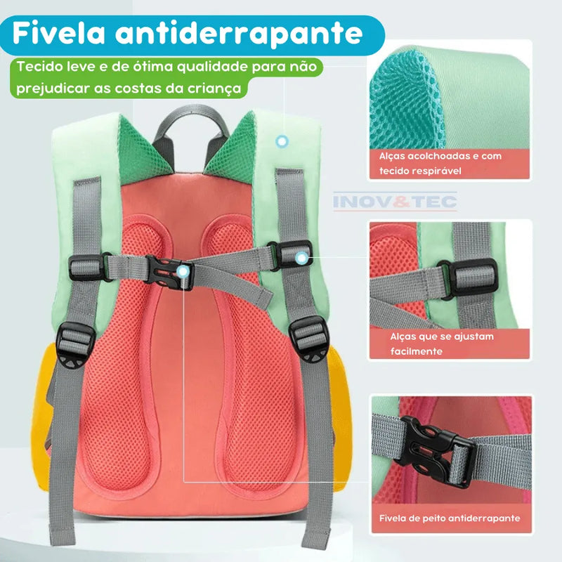 Mochila Infantil Estudo Divertido - Aprender Pode Ser Bem Mais Legal