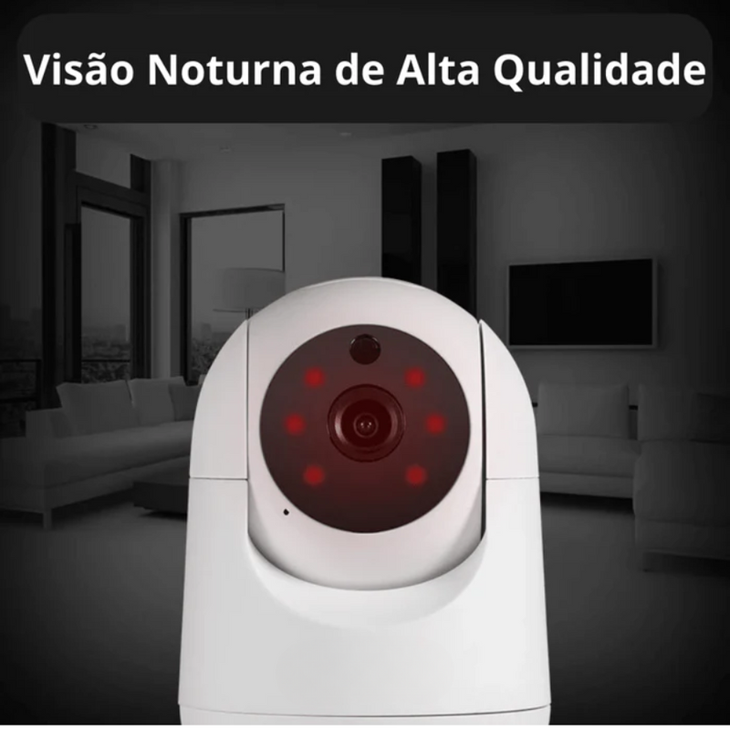 Câmera de Segurança Inteligente com WIFI e Sensor de Movimento SMART VIDEO 3