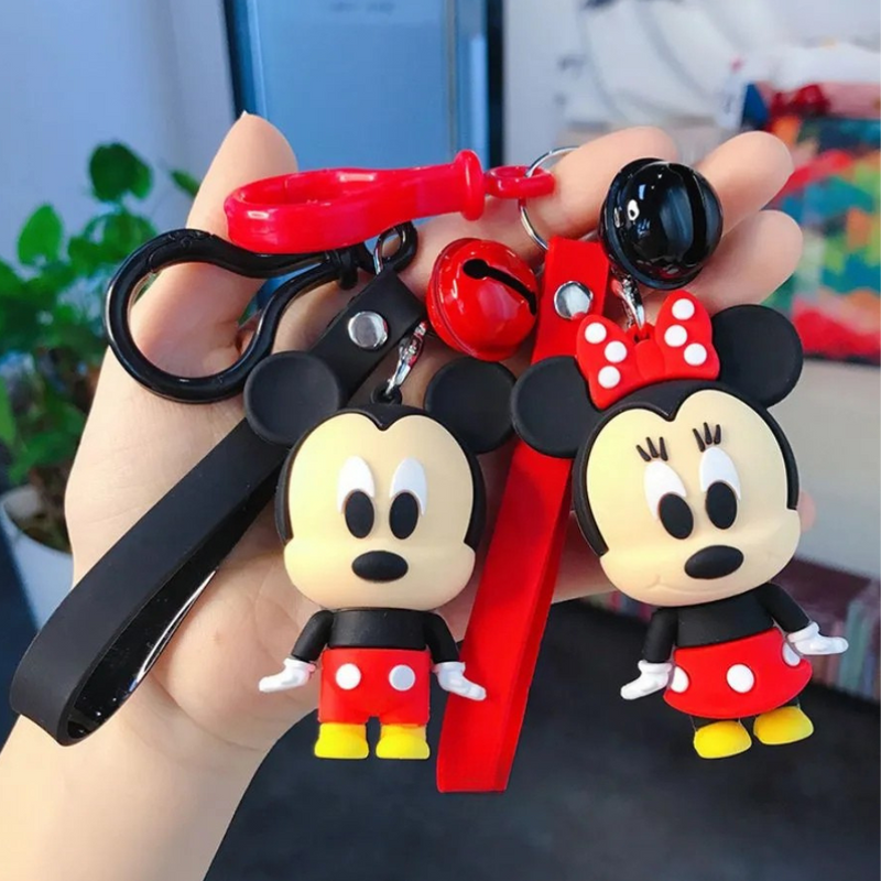 Chaveiro Encantador em Silicone Personagens Disney