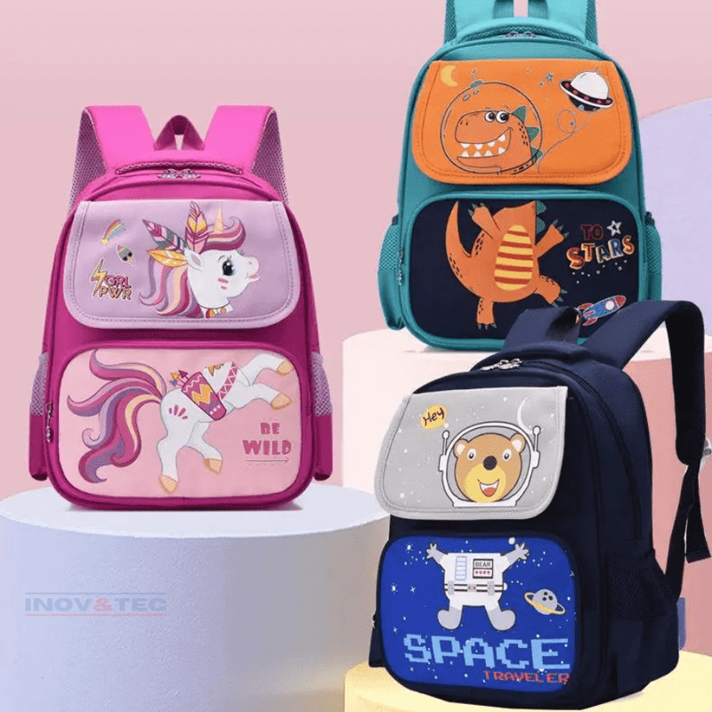 Mochila Infantil Adventure Premium - Conforto e Criatividade Andam Juntos