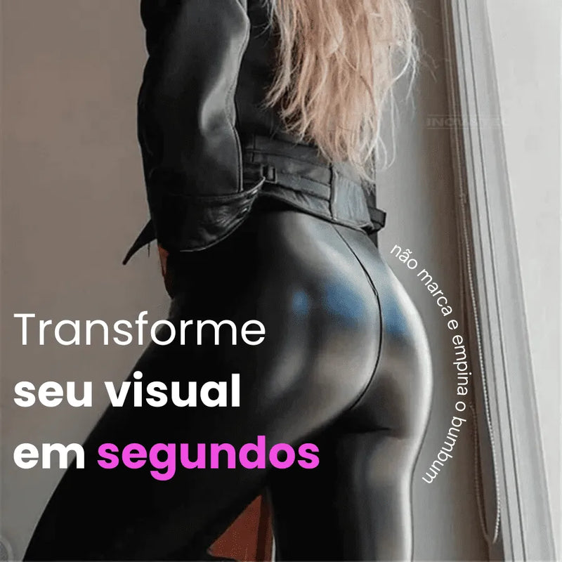 Calça Leggin Térmica Flanelada Cintura Alta SlimFit | COMPRE 1 LEVE 2 - Modela o Corpo e Reduz a Cintura