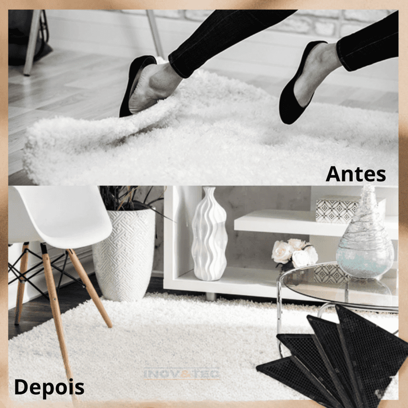 Kit Antiderrapante Para Tapetes | Evite Acidentes Domésticos