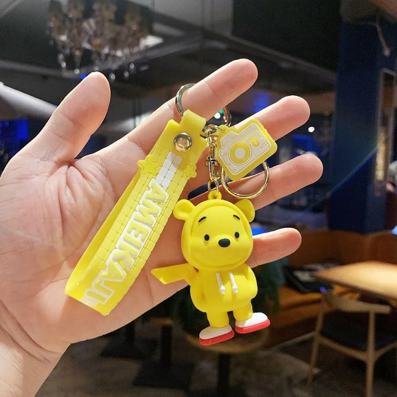Chaveiro Encantador em Silicone Personagens Disney