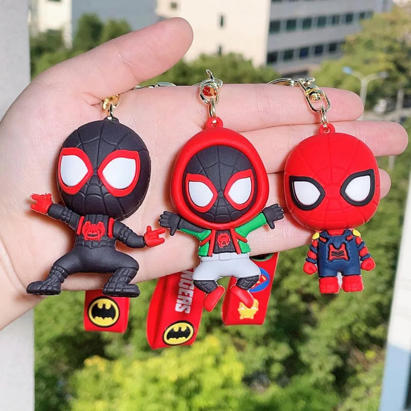 Chaveiro Super Heroes em Silicone Marvel DC Quality
