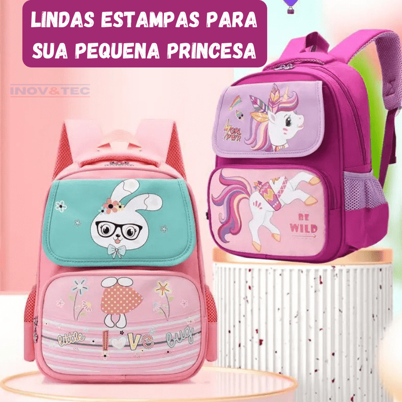 Mochila Infantil Adventure Premium - Conforto e Criatividade Andam Juntos