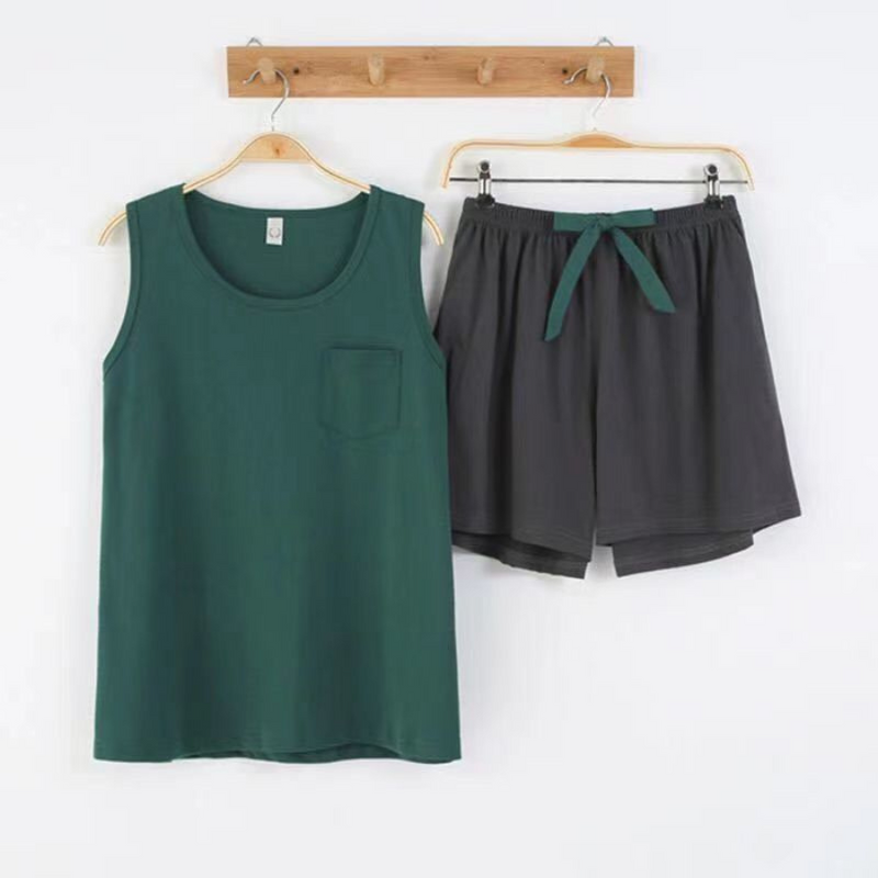 Pijama Feminino Hawai - Conjunto Camisa Regata e Shorts LooseFit | Tecido Algodão Super Macio e Confortável | Perfeito Para Ficar Em Casa