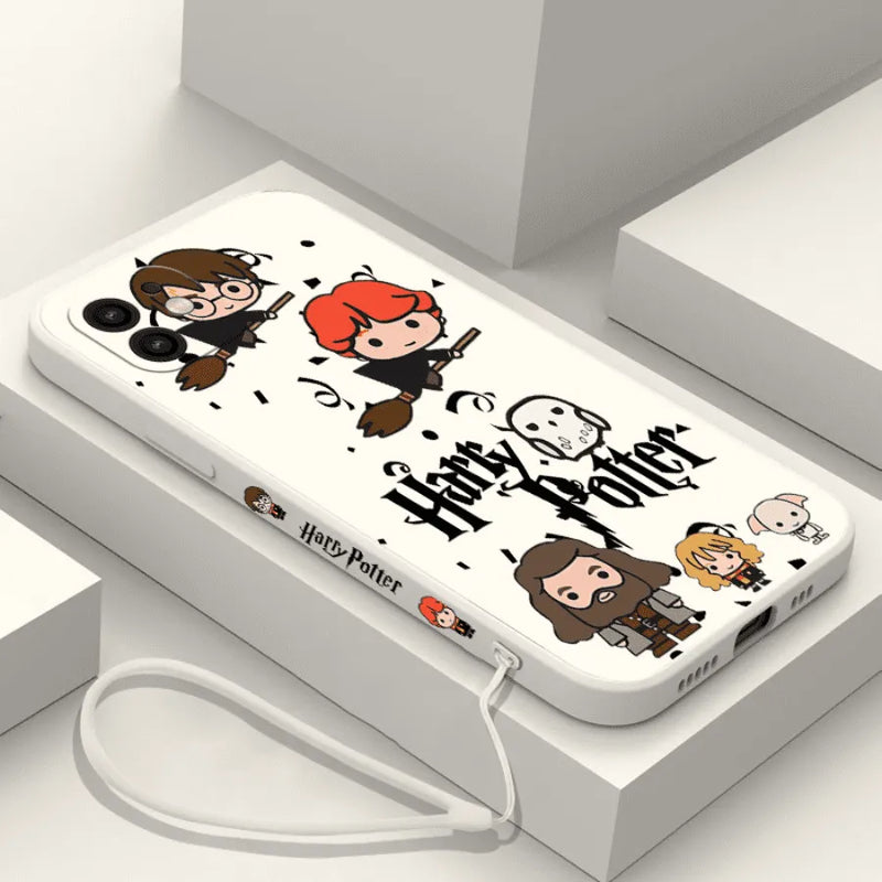 Capinha de Celular para Iphone Harry Potter Hogwarts