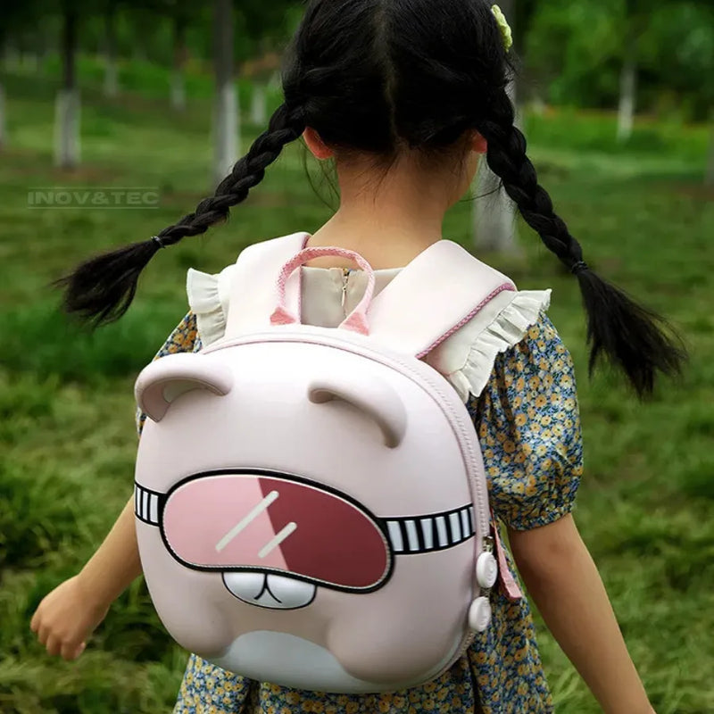 Mochila Infantil Temática de Bichinhos - Seu Filho Feliz em Ir Para a Escola