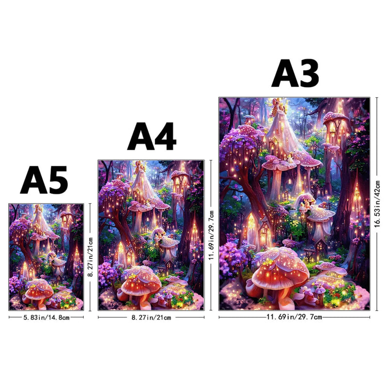 Quebra-Cabeça de Madeira Inova WOOD PUZZLE - Luzes e o Bosque | Diversão com Diversos Benefícios