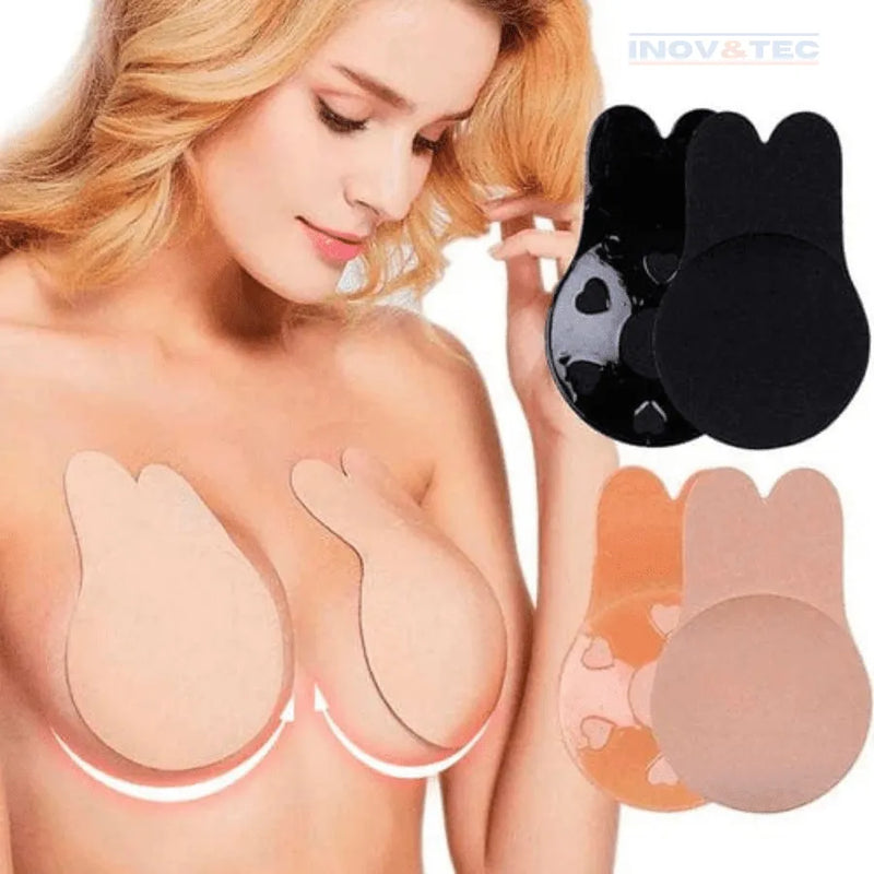 Sutiã De Sustentação e Volume Invisível | Efeito Silicone, Você Mais Confiante e Deslumbrante!